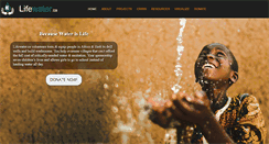 Desktop Screenshot of lifewater.ca